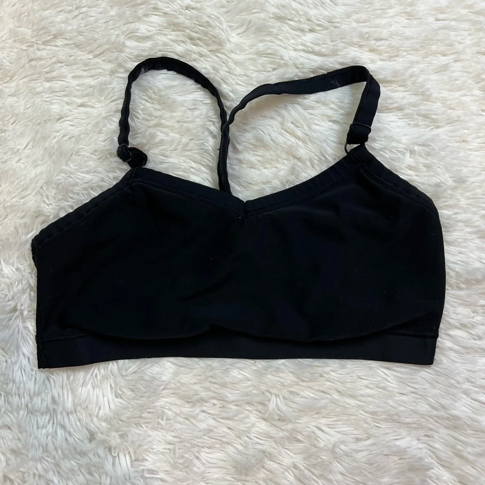 Aerie Chill Play Move Black Sports Bra - Picture 2 of 4